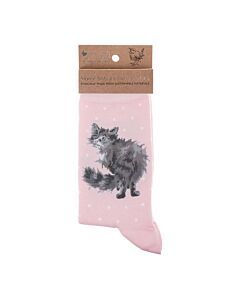 Wrendale Designs 'Pottering About' Wren Socks